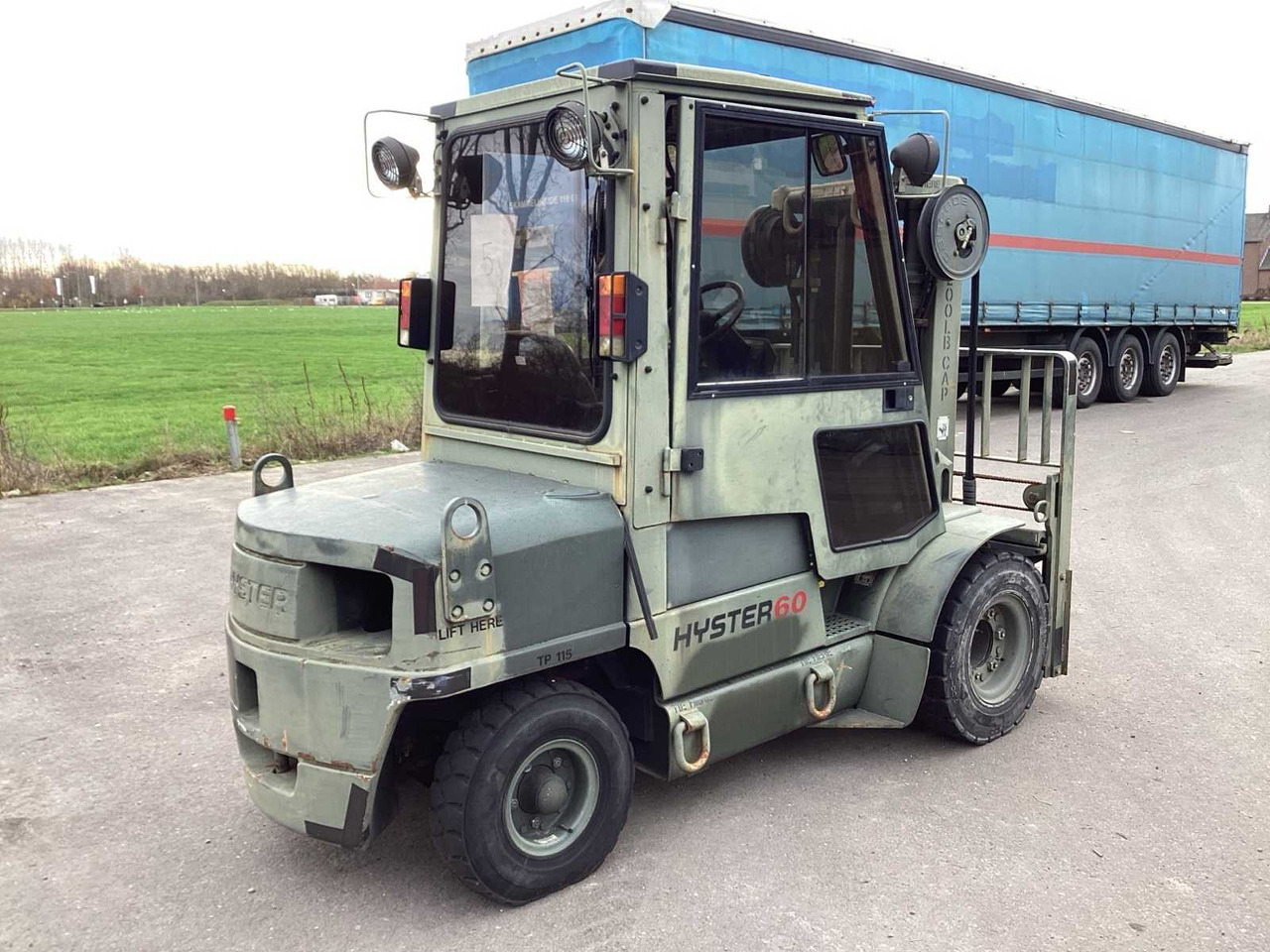 HYSTER H 60 XM FORKLIFT - Вилочный погрузчик: фото 3 HYSTER H 60 XM FORKLIFT - Вилочный погрузчик: фото 3