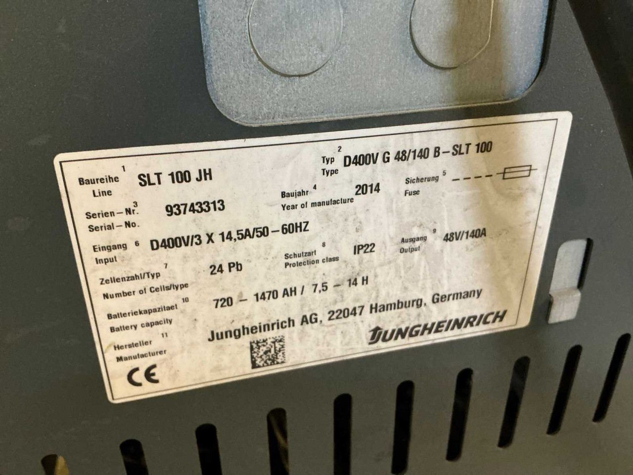 Вилочный погрузчик JUNGHEINRICH - ETV214 - FORKLIFT TRUCKS - 2012: фото 19 Вилочный погрузчик JUNGHEINRICH - ETV214 - FORKLIFT TRUCKS - 2012: фото 19