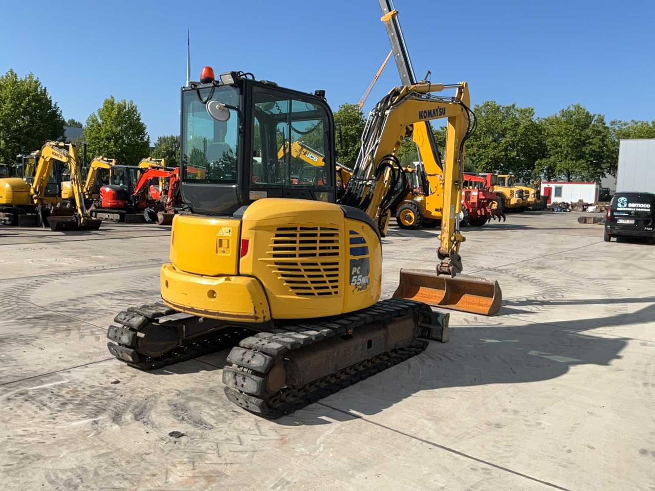 Komatsu PC55MR-5M0 - Гусеничный экскаватор: фото 5 Komatsu PC55MR-5M0 - Гусеничный экскаватор: фото 5
