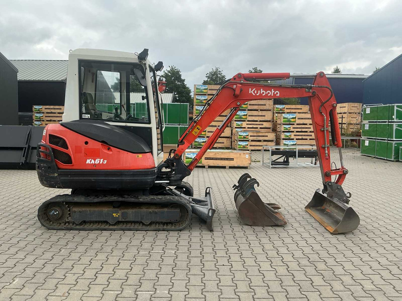 Kubota KX61-3 - Гусеничный экскаватор: фото 4 Kubota KX61-3 - Гусеничный экскаватор: фото 4