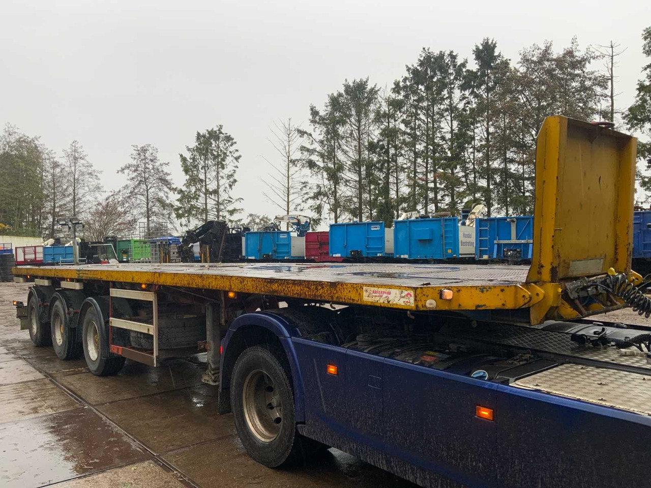 2001 BROSHUIS 3 AOU-48S SEMI-TRAILER - Полуприцеп: фото 5 2001 BROSHUIS 3 AOU-48S SEMI-TRAILER - Полуприцеп: фото 5