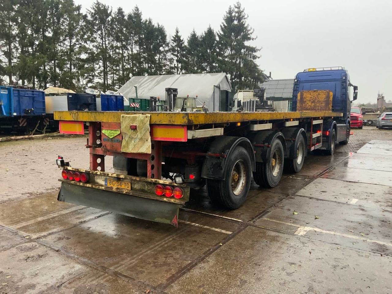 2001 BROSHUIS 3 AOU-48S SEMI-TRAILER - Полуприцеп: фото 1 2001 BROSHUIS 3 AOU-48S SEMI-TRAILER - Полуприцеп: фото 1