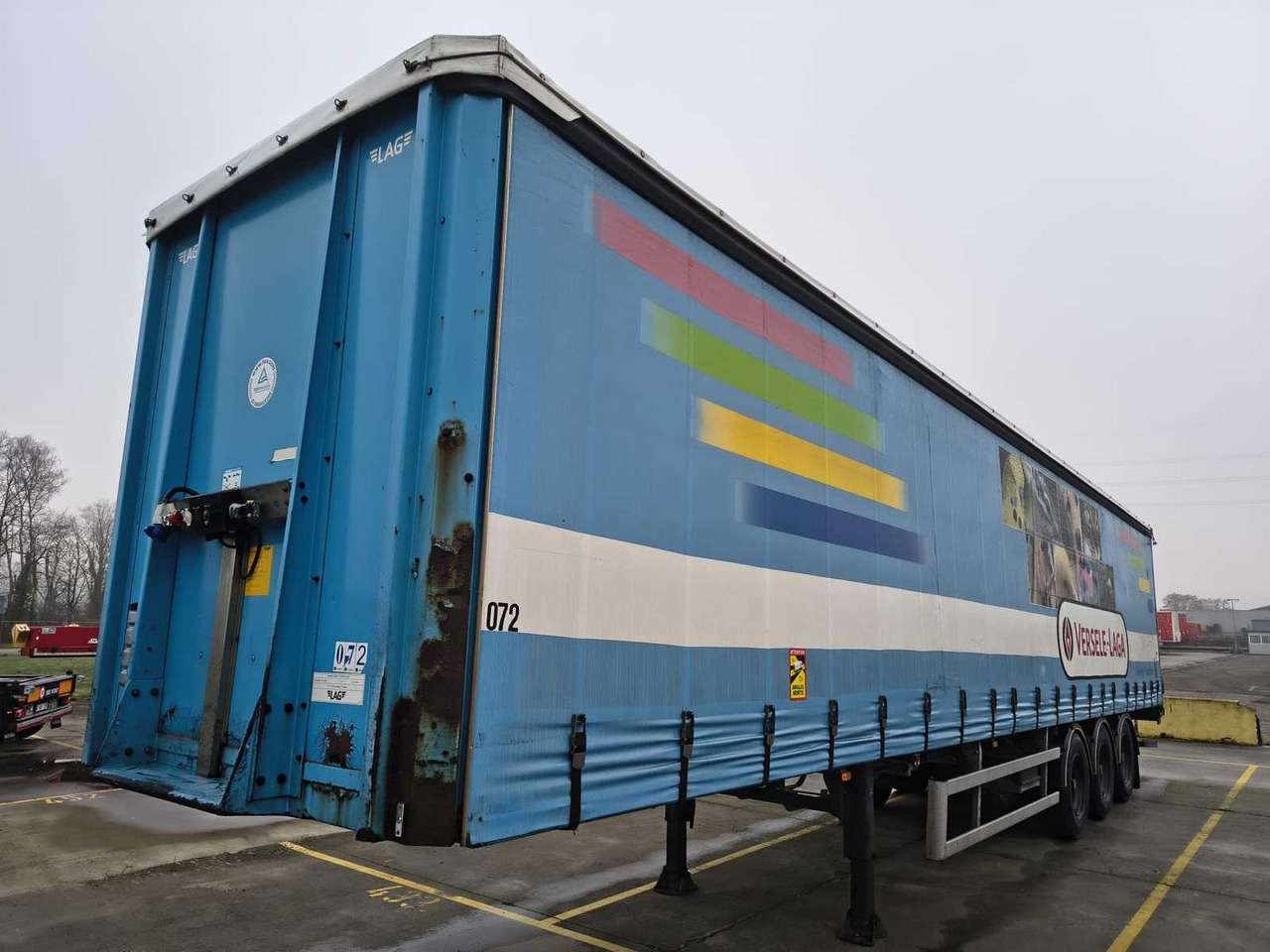 2008 RENDERS ROC CURTAINSIDER TRAILER 3-AXLE - Полуприцеп: фото 5 2008 RENDERS ROC CURTAINSIDER TRAILER 3-AXLE - Полуприцеп: фото 5