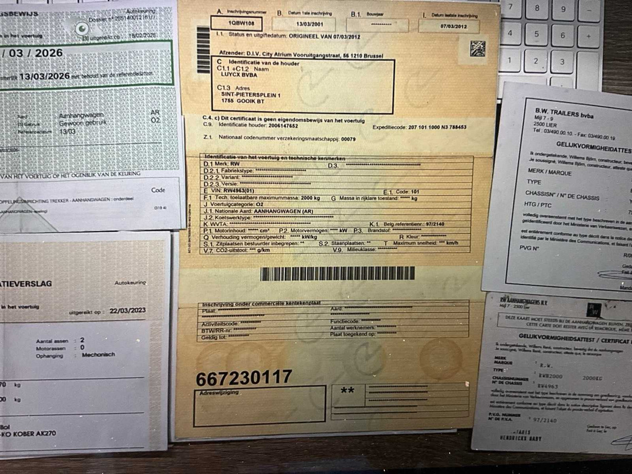 Прицеп 2001 RW RWH2000 TRAILER: фото 15 Прицеп 2001 RW RWH2000 TRAILER: фото 15