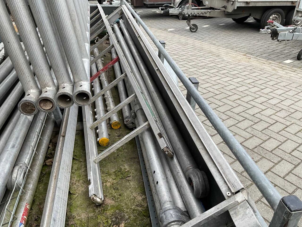 Прицеп COMBINATION CUSTERS SCAFFOLD AND HAPERT R30 SCAFFOLD TRAILER: фото 9