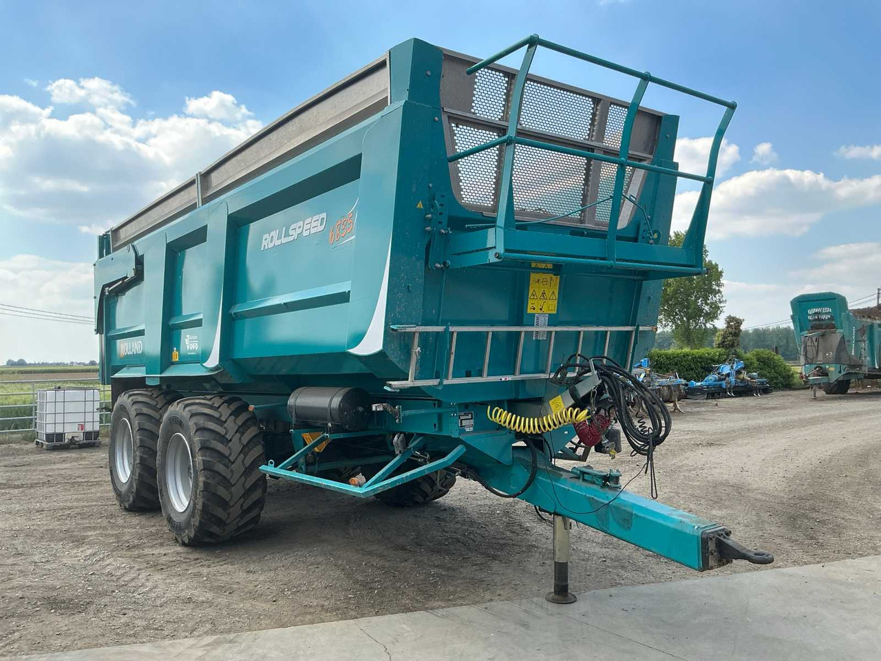 Rolland UE073 RS6835 - Сельскохозяйственный прицеп-самосвал: фото 5 Rolland UE073 RS6835 - Сельскохозяйственный прицеп-самосвал: фото 5
