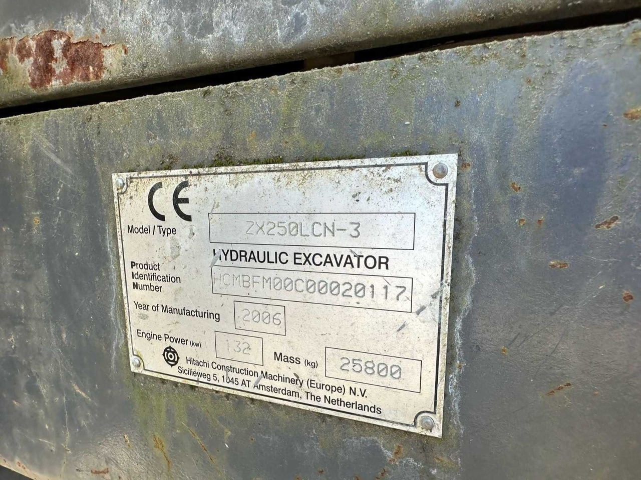 Hitachi ZX250 LCN-3 - Строительная техника: фото 4 Hitachi ZX250 LCN-3 - Строительная техника: фото 4