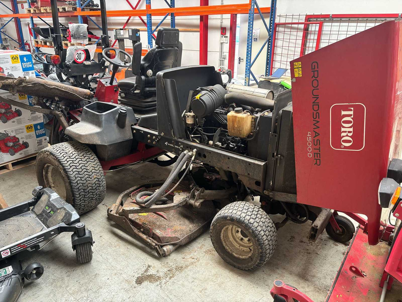 Toro Groundsmaster 4500 - Газонокосилка: фото 2 Toro Groundsmaster 4500 - Газонокосилка: фото 2