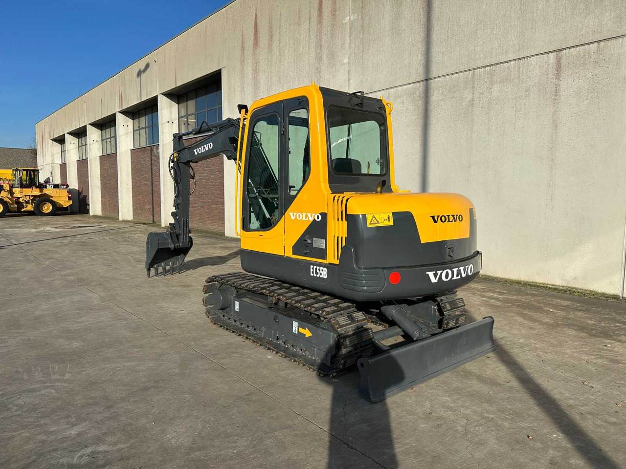 Гусеничный экскаватор Volvo EC55B: фото 6