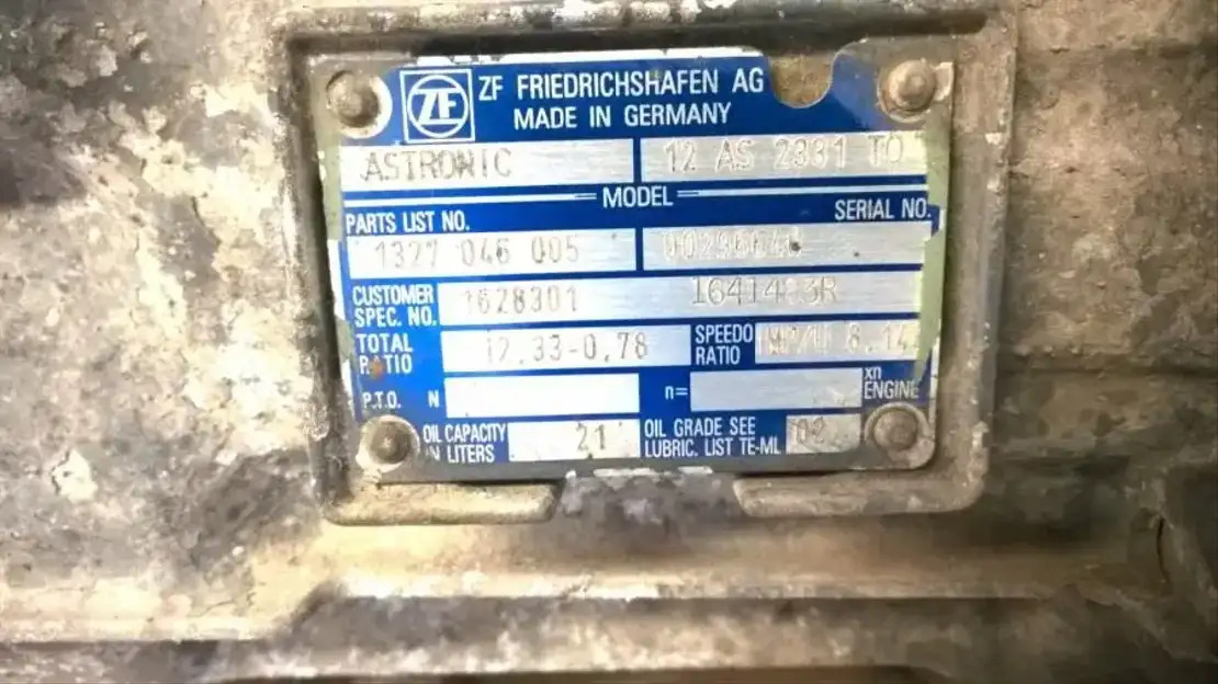 DAF Versnellingsbak 12AS 2331 TO  - Коробка передач и запчасти для Грузовиков: фото 4 DAF Versnellingsbak 12AS 2331 TO  - Коробка передач и запчасти для Грузовиков: фото 4