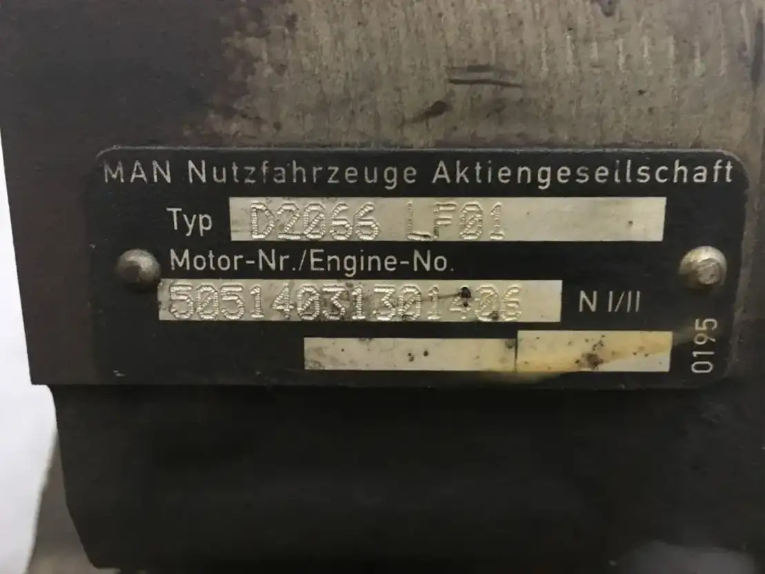 MAN Motorblok D2066 LF - Двигатель и запчасти для Грузовиков: фото 5 MAN Motorblok D2066 LF - Двигатель и запчасти для Грузовиков: фото 5