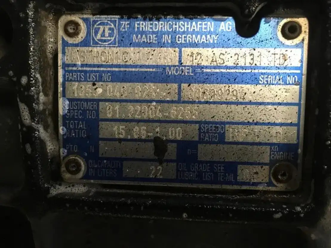 MAN Versnellingsbak 12AS2131 TD + IT3 - Коробка передач и запчасти для Грузовиков: фото 5 MAN Versnellingsbak 12AS2131 TD + IT3 - Коробка передач и запчасти для Грузовиков: фото 5