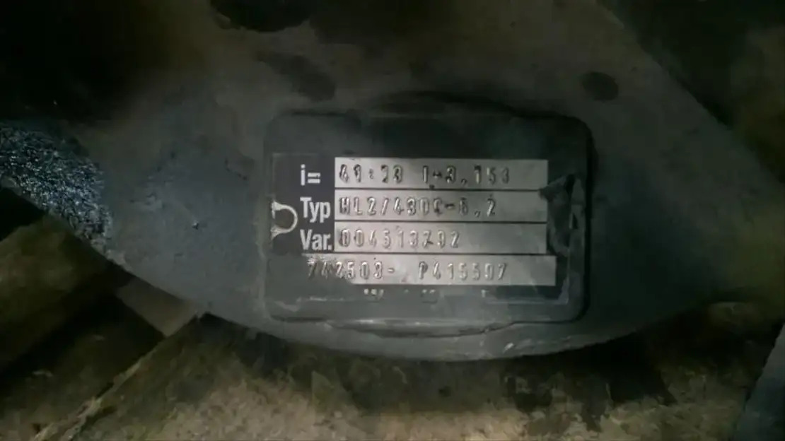 Mercedes-Benz Differentieel HL2/43DC 6.2 - Задняя ось для Грузовиков: фото 1 Mercedes-Benz Differentieel HL2/43DC 6.2 - Задняя ось для Грузовиков: фото 1