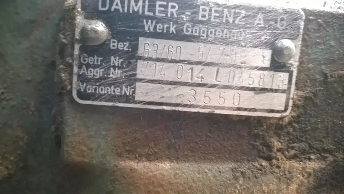 Mercedes-Benz versnellingsbak G3/60-5/7.5 - Коробка передач и запчасти для Грузовиков: фото 3 Mercedes-Benz versnellingsbak G3/60-5/7.5 - Коробка передач и запчасти для Грузовиков: фото 3