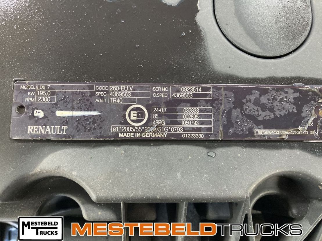 Renault Motor DXI 7 - Двигатель и запчасти для Грузовиков: фото 5 Renault Motor DXI 7 - Двигатель и запчасти для Грузовиков: фото 5