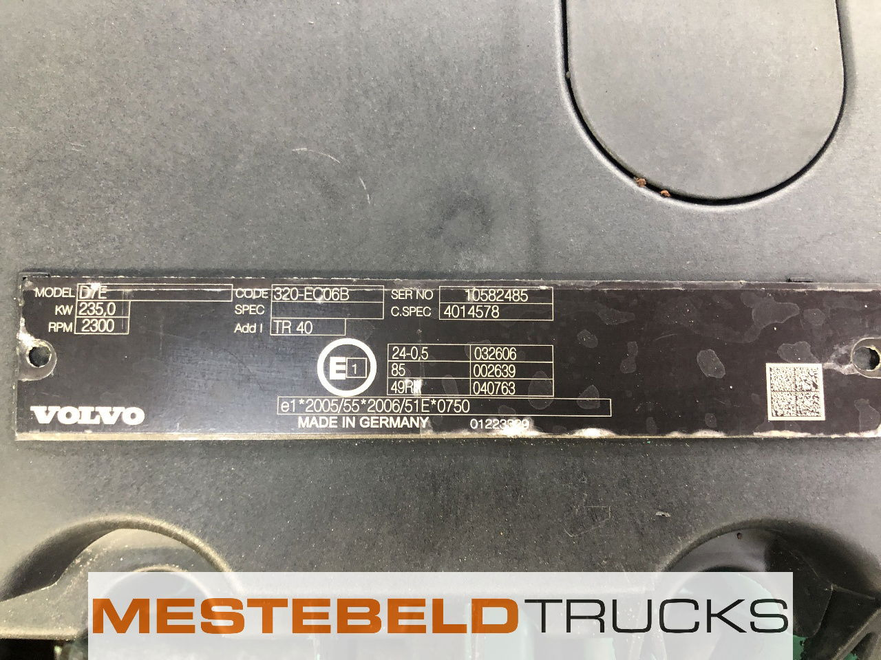 Volvo Motor D7E 320 EC 06B - Двигатель и запчасти для Грузовиков: фото 5 Volvo Motor D7E 320 EC 06B - Двигатель и запчасти для Грузовиков: фото 5