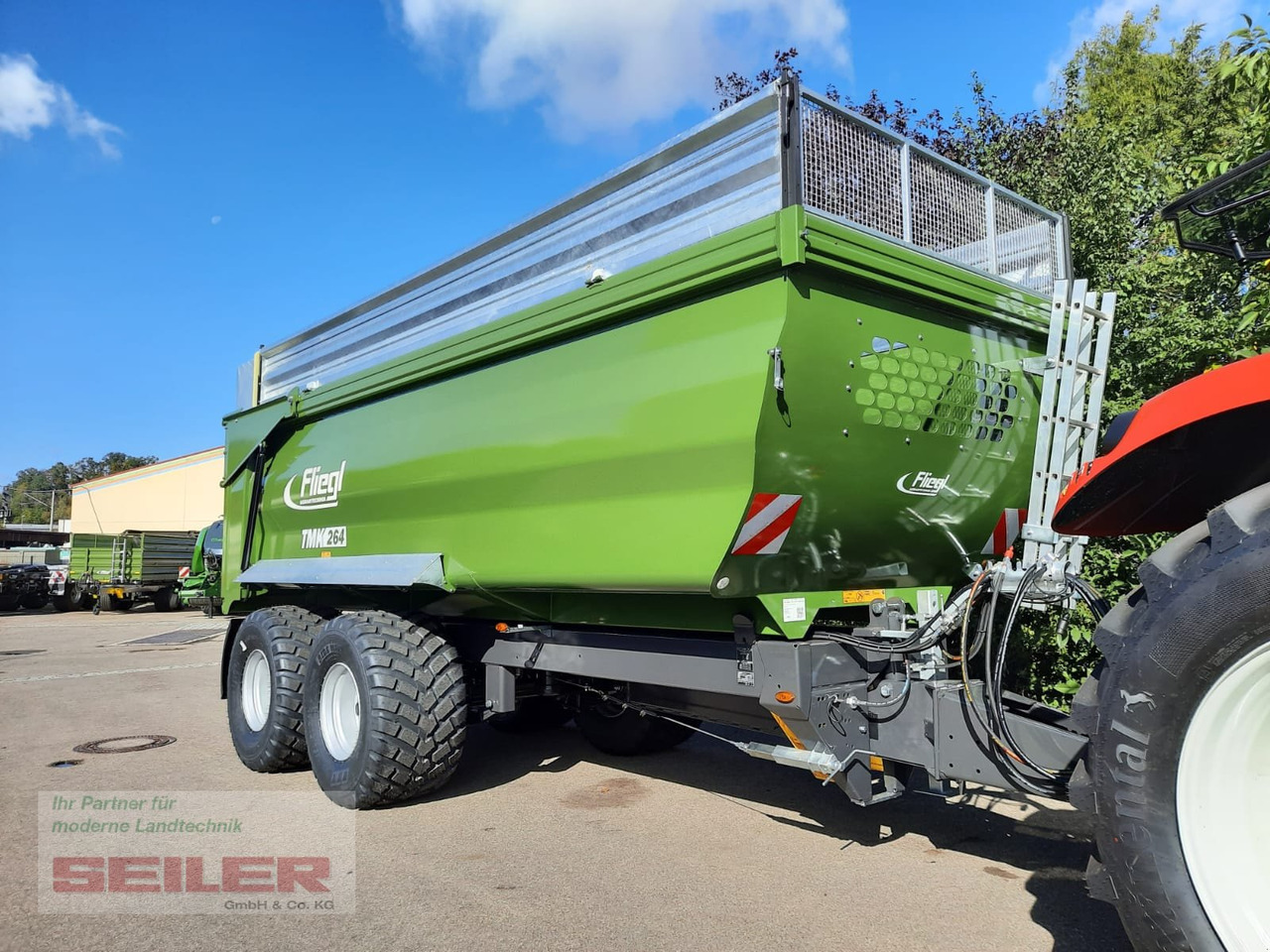 Fliegl TMK 264 FOX 32m³ - Сельскохозяйственный прицеп-самосвал: фото 1 Fliegl TMK 264 FOX 32m³ - Сельскохозяйственный прицеп-самосвал: фото 1