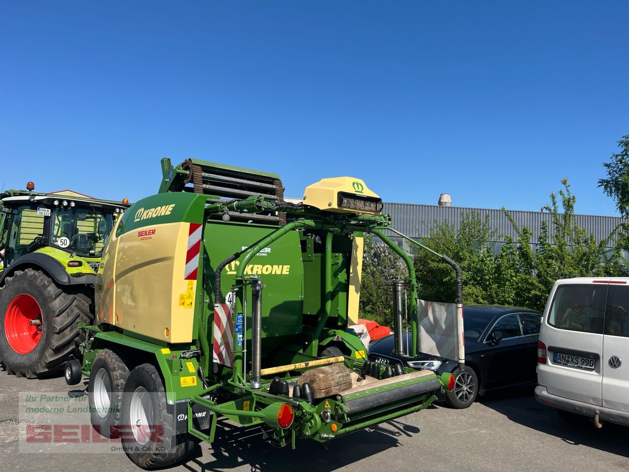 Krone Comprima CF 155 XC - Пресс-подборщик рулонный: фото 4 Krone Comprima CF 155 XC - Пресс-подборщик рулонный: фото 4