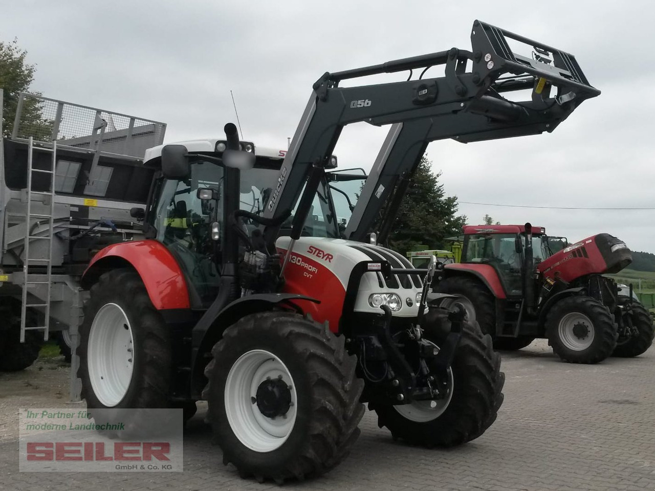 Steyr Profi 4130 CVT + Frontlader Q56 - Трактор: фото 2 Steyr Profi 4130 CVT + Frontlader Q56 - Трактор: фото 2