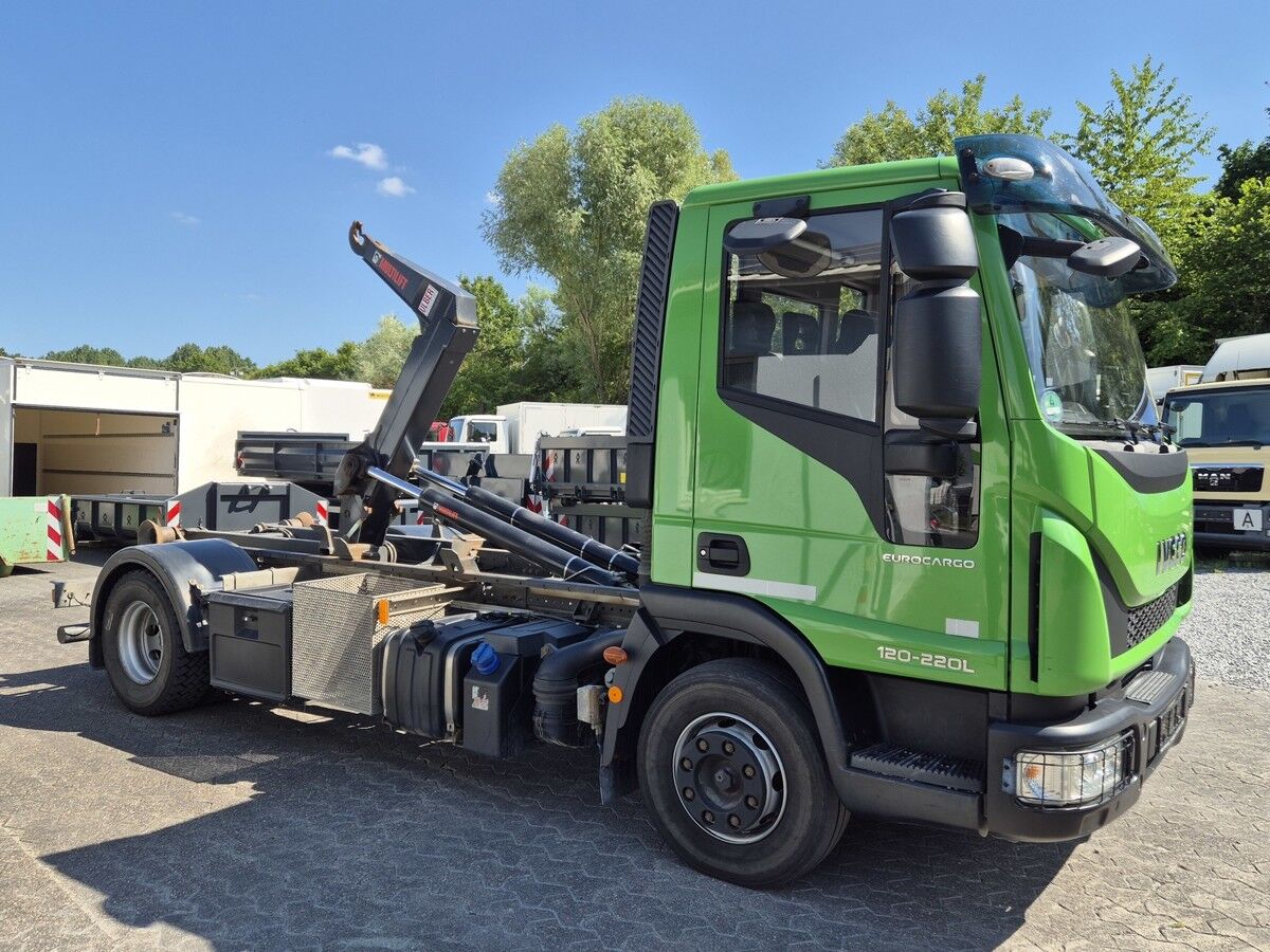 IVECO EuroCargo 120-220L Abrollkipper HIAB Multilift - Крюковой мультилифт: фото 1 IVECO EuroCargo 120-220L Abrollkipper HIAB Multilift - Крюковой мультилифт: фото 1