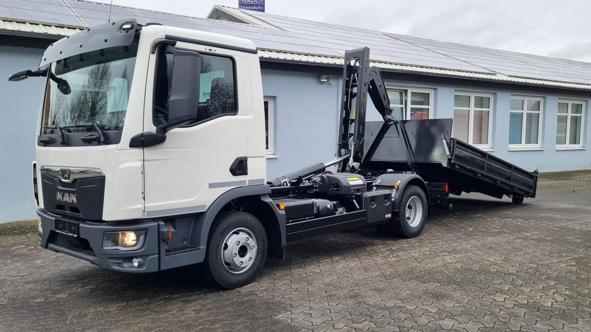 MAN TGL 12.220 BL NEU City Abrollkipper 8t TipMatic - Крюковой мультилифт: фото 3 MAN TGL 12.220 BL NEU City Abrollkipper 8t TipMatic - Крюковой мультилифт: фото 3