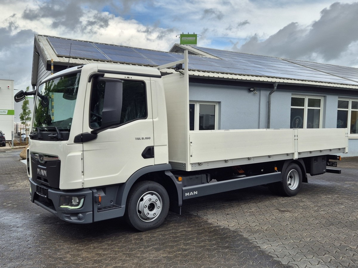 MAN TGL 8.160 BL NEU Alu Pritsche 5.5m 8.190 - Малотоннажный бортовой грузовик: фото 1 MAN TGL 8.160 BL NEU Alu Pritsche 5.5m 8.190 - Малотоннажный бортовой грузовик: фото 1