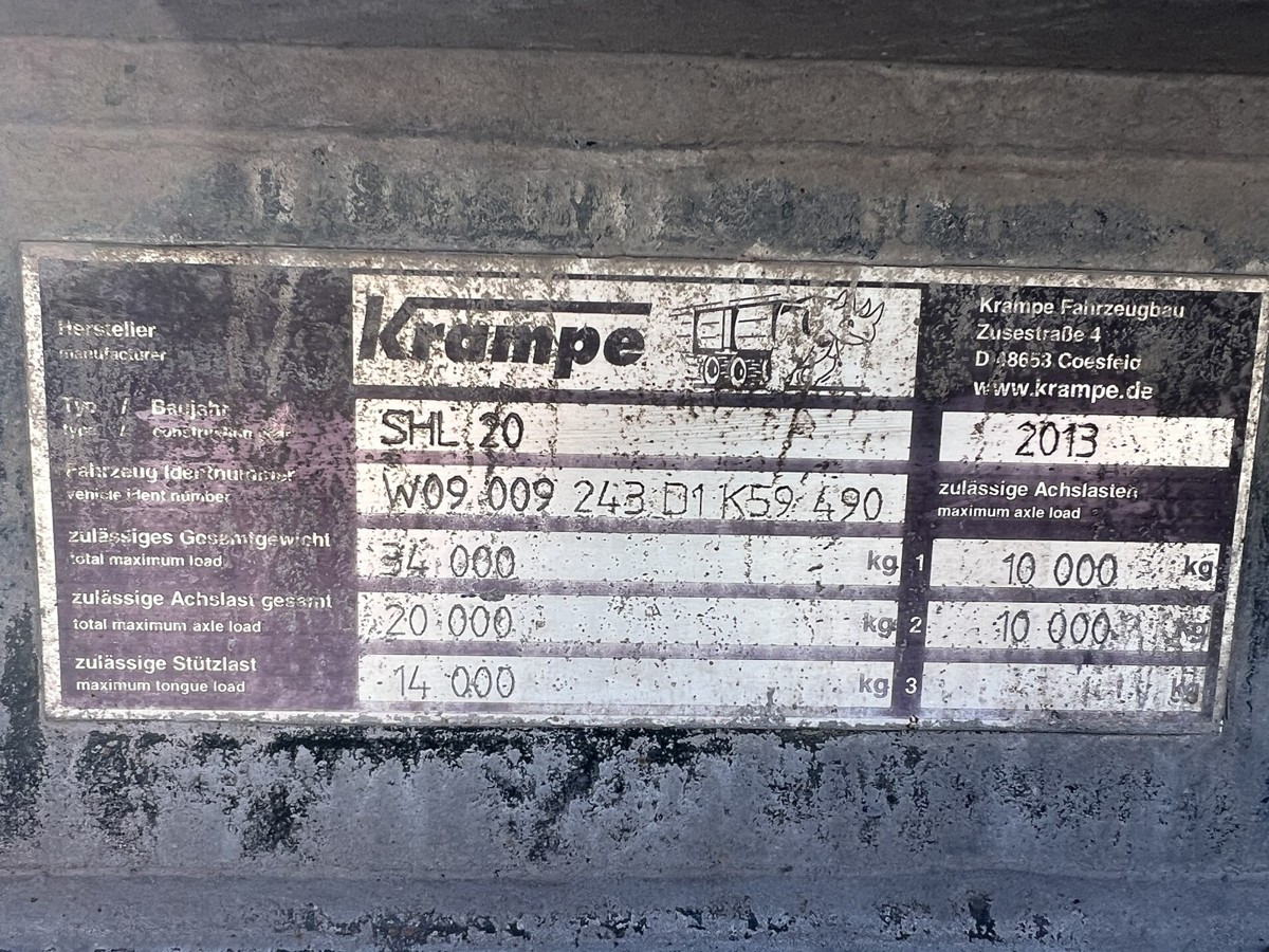 SHL20 Abrollkipper Hyva 30.65.SK1 Knick/Tele - Полуприцеп-контейнеровоз/ Сменный кузов: фото 5 SHL20 Abrollkipper Hyva 30.65.SK1 Knick/Tele - Полуприцеп-контейнеровоз/ Сменный кузов: фото 5