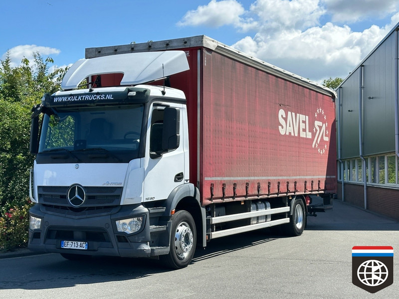 Mercedes-Benz ANTOS 1830 / CURTAIN SIDE / SLIDE ROOF / TAIL LIFT - Тентованный грузовик: фото 1 Mercedes-Benz ANTOS 1830 / CURTAIN SIDE / SLIDE ROOF / TAIL LIFT - Тентованный грузовик: фото 1