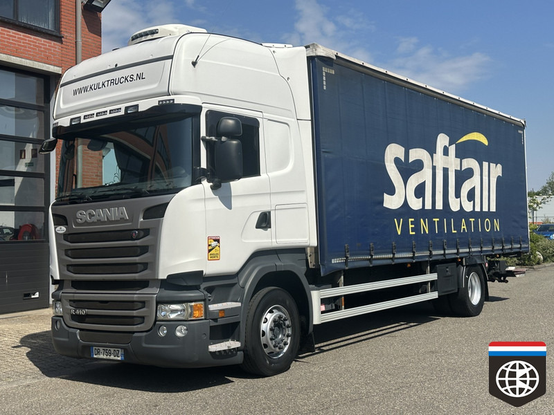 Scania R 410 Retarder / SLIDE ROOF / night ac / CLEAN TRUCK - Тентованный грузовик: фото 2 Scania R 410 Retarder / SLIDE ROOF / night ac / CLEAN TRUCK - Тентованный грузовик: фото 2