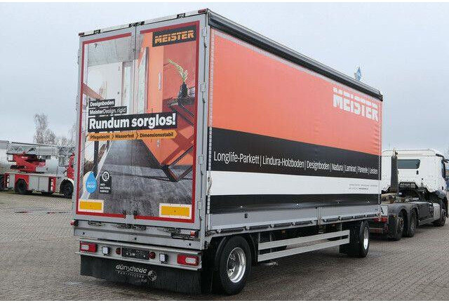 Dünschede PA 18/7, Jumbo, Bordwände, Alu-Felgen - Тентованный прицеп: фото 4 Dünschede PA 18/7, Jumbo, Bordwände, Alu-Felgen - Тентованный прицеп: фото 4