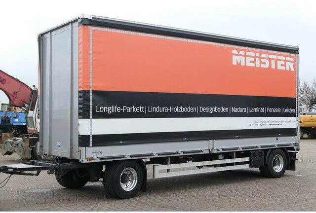 Dünschede PA 18/7, Jumbo, Bordwände, Alu-Felgen - Тентованный прицеп: фото 2 Dünschede PA 18/7, Jumbo, Bordwände, Alu-Felgen - Тентованный прицеп: фото 2