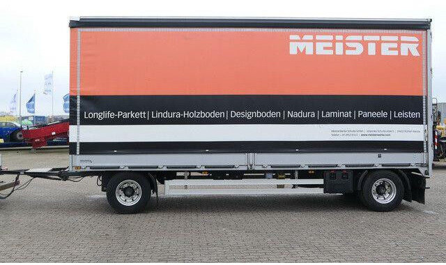 Dünschede PA 18/7, Jumbo, Bordwände, Alu-Felgen - Тентованный прицеп: фото 3 Dünschede PA 18/7, Jumbo, Bordwände, Alu-Felgen - Тентованный прицеп: фото 3