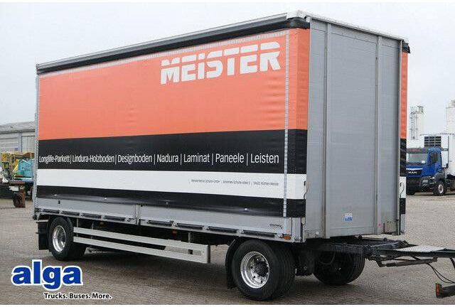 Dünschede PA 18/7, Jumbo, Bordwände, Alu-Felgen - Тентованный прицеп: фото 1 Dünschede PA 18/7, Jumbo, Bordwände, Alu-Felgen - Тентованный прицеп: фото 1