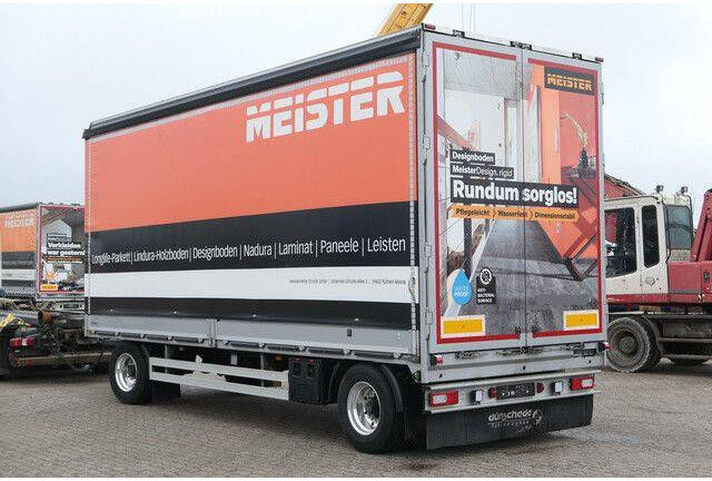 Dünschede PA 18/7, Jumbo, Bordwände, Alu-Felgen - Тентованный прицеп: фото 5 Dünschede PA 18/7, Jumbo, Bordwände, Alu-Felgen - Тентованный прицеп: фото 5