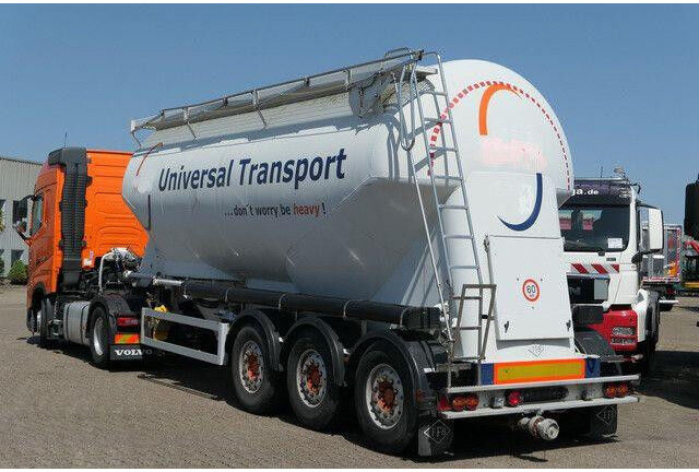 Feldbinder EUT 37.5, 1 Kammer, Luft-Lift, 27m³, SAF-Achsen - Полуприцеп-цистерна: фото 3 Feldbinder EUT 37.5, 1 Kammer, Luft-Lift, 27m³, SAF-Achsen - Полуприцеп-цистерна: фото 3