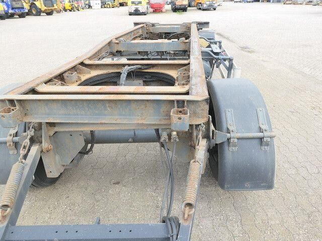 Huffermann HSA 18.70, Container, Schlitten, SAF, Luftfed. - Прицеп-контейнеровоз/ Сменный кузов: фото 5 Huffermann HSA 18.70, Container, Schlitten, SAF, Luftfed. - Прицеп-контейнеровоз/ Сменный кузов: фото 5