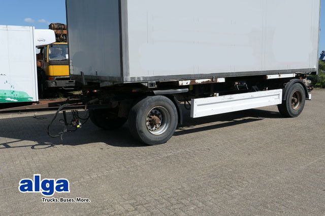 Прицеп-контейнеровоз/ Сменный кузов Krone AZW 18, BDF, 20FußContainer, BPW, Luftfederung: фото 1