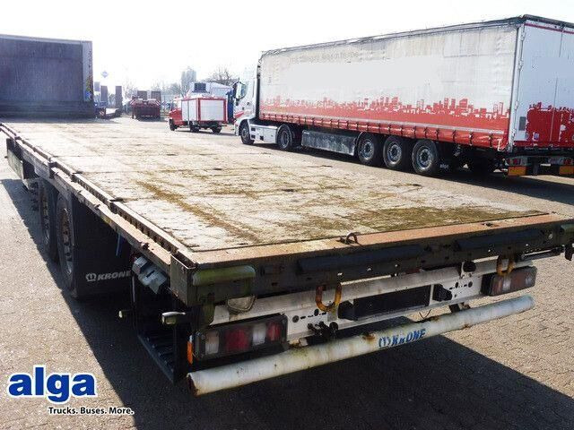 Krone SD, Plattform, Multi-Lock-Rahmen, Luft-Lift - Полуприцеп бортовой/ Платформа: фото 1 Krone SD, Plattform, Multi-Lock-Rahmen, Luft-Lift - Полуприцеп бортовой/ Платформа: фото 1