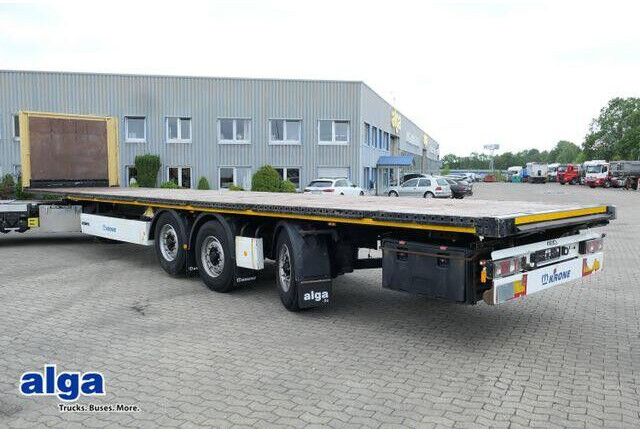 Krone SD, Rungen, Gelenkt, Luft-Lift,Multi-Lock-Rahmen - Полуприцеп бортовой/ Платформа: фото 1 Krone SD, Rungen, Gelenkt, Luft-Lift,Multi-Lock-Rahmen - Полуприцеп бортовой/ Платформа: фото 1