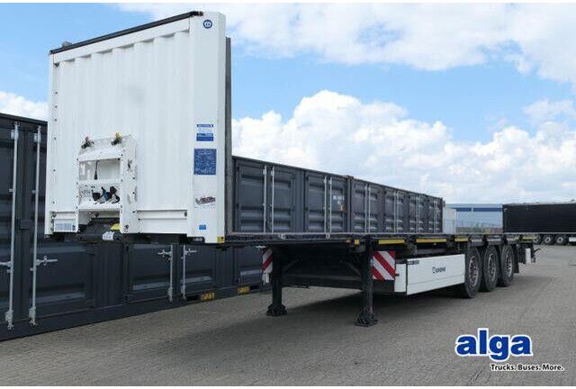 Krone SDP 27, Verbreiterbar, Container, Rungen,2x Lift - Полуприцеп бортовой/ Платформа: фото 1 Krone SDP 27, Verbreiterbar, Container, Rungen,2x Lift - Полуприцеп бортовой/ Платформа: фото 1