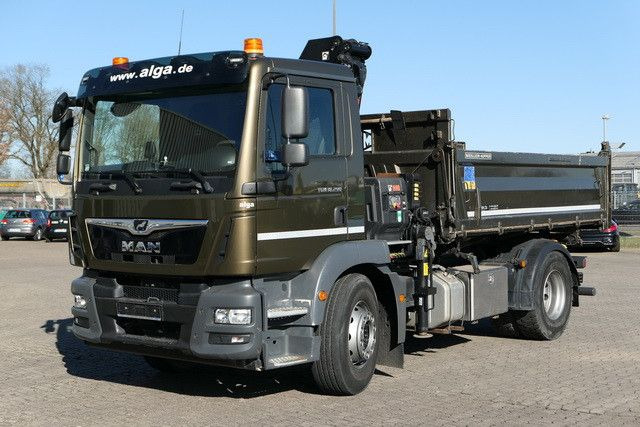 MAN 18.290 TGM BL,Hiab X-Hiduo 108 ES-3,Funk,Greifer - Самосвал, Автоманипулятор: фото 3 MAN 18.290 TGM BL,Hiab X-Hiduo 108 ES-3,Funk,Greifer - Самосвал, Автоманипулятор: фото 3