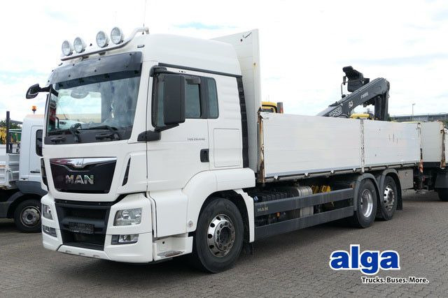 MAN 26.440 TGS LL 6x2, Kran Fassi F195AS.22, AHK, AC - Грузовик бортовой/ Платформа, Автоманипулятор: фото 1 MAN 26.440 TGS LL 6x2, Kran Fassi F195AS.22, AHK, AC - Грузовик бортовой/ Платформа, Автоманипулятор: фото 1
