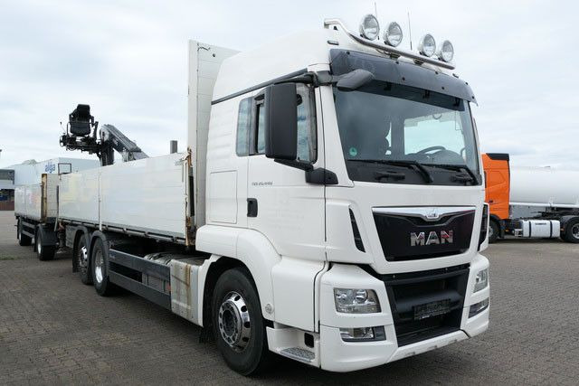 MAN 26.440 TGS LL 6x2, Kran Fassi F195AS.22, AHK, AC - Грузовик бортовой/ Платформа, Автоманипулятор: фото 2 MAN 26.440 TGS LL 6x2, Kran Fassi F195AS.22, AHK, AC - Грузовик бортовой/ Платформа, Автоманипулятор: фото 2
