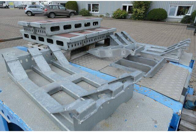 Низкорамный полуприцеп MEUSBURGER MPG 2, ausziehbar, verbreiterbar, Radmulden, BPW: фото 11