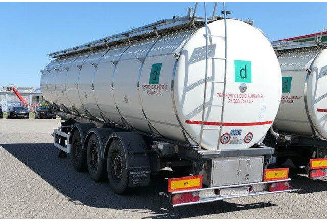 Menci SA 105/Lebensmittel Tank 32 cbm./Liftachse - Полуприцеп-цистерна: фото 2 Menci SA 105/Lebensmittel Tank 32 cbm./Liftachse - Полуприцеп-цистерна: фото 2