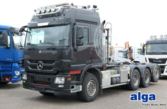Mercedes-Benz 3560 L Actros 8x4/2, Hiab XR24SL56, Voll-Luft - Крюковой мультилифт: фото 1 Mercedes-Benz 3560 L Actros 8x4/2, Hiab XR24SL56, Voll-Luft - Крюковой мультилифт: фото 1