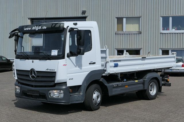 Mercedes-Benz 818 K Atego 4x2, Meiller, 2x AHK, 14tkm, Klima - Малотоннажный самосвал: фото 4 Mercedes-Benz 818 K Atego 4x2, Meiller, 2x AHK, 14tkm, Klima - Малотоннажный самосвал: фото 4