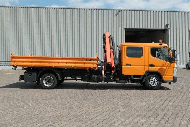 Mitsubishi Fuso Canter 7C18D, Palfinger PK 7001-KA, DOKA - Малотоннажный самосвал, Грузопассажирский фургон: фото 2 Mitsubishi Fuso Canter 7C18D, Palfinger PK 7001-KA, DOKA - Малотоннажный самосвал, Грузопассажирский фургон: фото 2