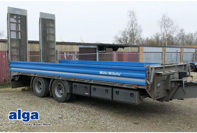 Müller-Mitteltal ETÜ-TA-R 14.4, Rampen, 6.300mm lang, Tandem - Низкорамный прицеп: фото 1 Müller-Mitteltal ETÜ-TA-R 14.4, Rampen, 6.300mm lang, Tandem - Низкорамный прицеп: фото 1