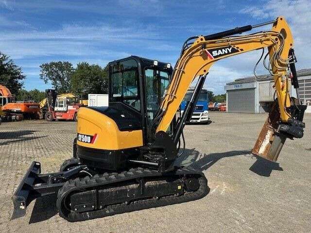 Sany SY 50U, Tilt, Hydr. S.W.S., Klima, Yanmar, TOP - Мини-экскаватор: фото 4 Sany SY 50U, Tilt, Hydr. S.W.S., Klima, Yanmar, TOP - Мини-экскаватор: фото 4